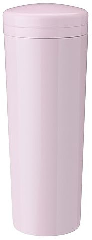 Stelton vacuum flask Carrie Soft Rose drinking bottle stainless steel plastic 500 ml
