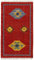 HAMID - Tappeto di Design Orientale Kilim Lori, Tappeti di Lana, Kilim Tessuti a Mano, Tappeti per Sala da Pranzo, Camera da Letto, Soggiorno, Corridoio, Salotto (D.3, 110x60 cm)