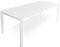OFILIKE. Mesa de Ordenador Moderno. Escritorio para Hogar, Despacho, Estudio, Trabajo. Marco Abierto Metálico Blanco (Blanco, 150x80)