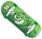 SPITBOARDS 34mm x 96mm Pro Fingerboard Set-Up (Complete) | Real Wood Deck | Pro Trucks with Lock-Nuts and Pro Bushings | Polyurethane Pro Wheels with Bearings | Slimeball (Green Version)