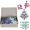 444 Stücke Organische Chemie Molekülmodell Chemie Set, Organische Moleküle Modelle für Chemie Lehrer, Studenten, Anorganische Strukturen Chemie Electron Orbit Structure Set