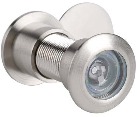 Türspion 28 Mm Breiter Betrachtungswinkel Türspion groß mit Strapazierfähiger Sichtschutzabdeckung für Home Office Hoteltür 35 Mm-60 Mm (Drahtziehen)