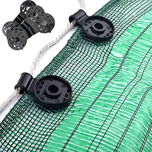Shade Cloth Heavy Duty Lock Grip, Shade Cloth Plastic Clips, Greenhouse Shade Cloth Fix Clamp, Tarp Clips Fence Fabric Clips for Garden Netting, Anti Bird Netting, Sun Shade Net (50 Pack)