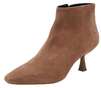 Geox D Giselda R D, Stivale alla Caviglia Donna, Fango, 41 EU