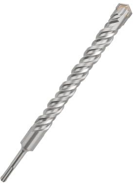 hsawbit SDS Plus Hammerbohrer, 30 mm x 310 mm, SDS-Bohrer, Kreuzspitze, Hartmetallbohrer für Ziegelwände, Beton, Stein