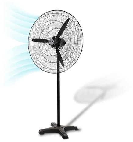 Kngiybo Strong Industrial Floor Fan Pure Copper Motor Stand Air Circulator Cooling Fan Desk Fan Standing Floor Fan Vertical Lifting Fan Wind Air Cooling Circulating Fan(Size:B)