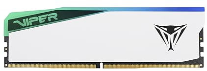 Patriot Viper Elite 5 Gaming RGB DDR5 RAM 32GB 6000MT/s CL30 UDIMM Desktop Gaming Arbeitsspeicher - PVER532G60C30W