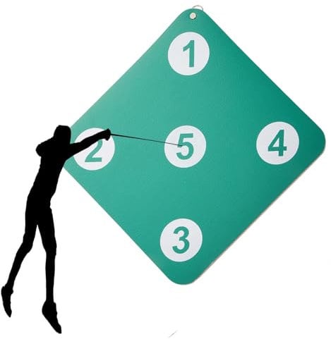 STWBHW Fecht-Trainingsausrüstung, an der Wand montierte Fecht-Bogenzielscheibe, Übungswerkzeug zur Verbesserung der Fechtfähigkeiten, Hilfsmittel for Selbsttraining, Heimfechten, Fechten for Florett