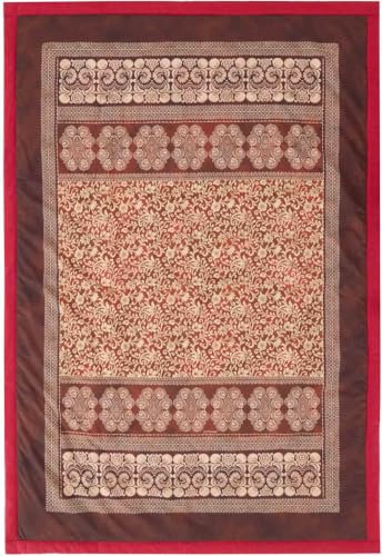 Bassetti TORCELLO Plaid aus 100% Baumwolle in der Farbe Amaranto R1, Maße: 135X190 cm - 9331485