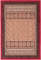 Bassetti TORCELLO Plaid aus 100% Baumwolle in der Farbe Amaranto R1, Maße: 135X190 cm - 9331485