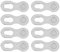12 Speed Quick Link Unbreakable Durability Precision Compatibility Versatile Adaptability Easy to Use Bike Chain Quick Links Cycle for 12 Speed Chain Suitable with Mountain Bikes (Silver)