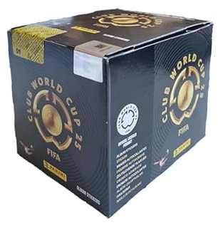 Panini Autocollants pour la Coupe du monde de football 2025 – 1 présentoir de 50 sachets autocollants