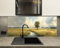Myphotostation 110x70cm Tranquil Landscape Scene Glass Splashback for stove Tempered Glass Backsplash, Glass Backguards For Kitchen, Stove Wall Protector, Cooker Wall Panel, Stove Back Cover