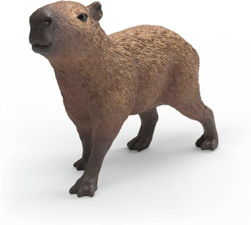 Schleich WILD Life | Capybara 14934 | Spielfigur ab 3 Jahren | 8 x 5 x 2 cm | detailgetreue Tierfiguren | detailgetreue Tierfigur | Geschenk für Jungen und Mädchen