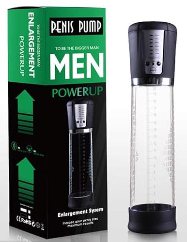 Pompa Pene per Uomo, Vacuum Device Elettrico Aspira Pene Automatico - Ricarica USB - Migliora Erezione e Vigore del Pene - Allungamento del pene maschile