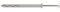 Molly M36450-XJ Chevilles à frapper Ø 6 x 40 mm, Gris, Set de 50 Pièces