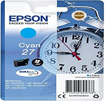 Epson Original Tintenpatrone C13T27024012 Cyan