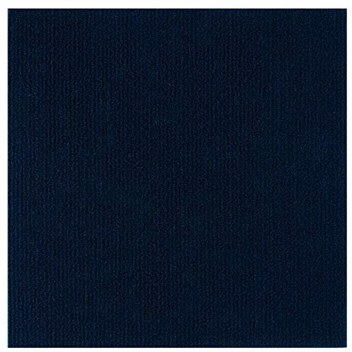 ACHIM NXCRPTNY12 Floor Tile, Navy Blue, 12 L x 12 W
