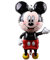 Large Mickey Mouse Foil Balloon Birthdays Children Party 111cm x 64cm