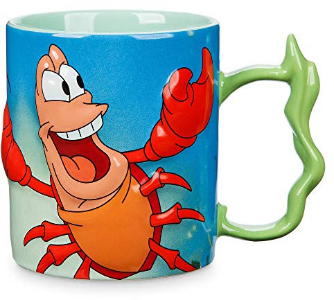 Disney Taza de Sebastián, diseño de la Sirenita