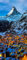 Bilderdepot24 Türtapete Zermatt am Matterhorn Schweiz 90 x 200 cm - einteilig Türaufkleber Türfolie Türposter - Berg Alpen Schnee Landschaft