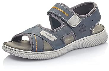 Rieker Herren Bequemschuhe 28153, Männer Schnürschuhe,Schnuerer,straßenschuhe,Strassenschuhe,Schnuerung,lace-up,Shoes,Low-tie,blau (14),46 EU / 11 UK