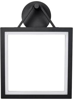 Lucande LED Wandleuchte außen Mirco (Modern) in Schwarz aus Aluminium (1 flammig,) - Außenwandleuchten Wandlampe Led Außenlampe Outdoor für Außenwand/Hauswand Haus Terrasse &