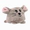 Minifeet Schmoozies Maus - Vielseitiges und süßes Geschenk für alle Anlässe - Kuscheltier und Displayreiniger in einem
