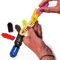 Tenda kit in Fai Da Te Poker Jolly Antimosche e Arredamento - Materiale sfuso a piastrine singole da intrecciare compresi Profilo in Alluminio - Vari colori con possibilità di personalizzazione