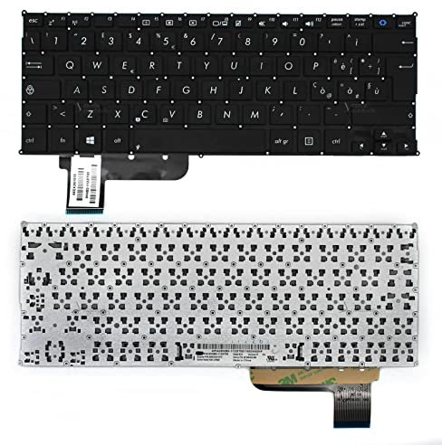 CLICK HELP Tastiera Notebook Compatibile con ASUS X201E X202E S200 X200 Q200 R200 R200E R201E F201E R202E (Senza Frame)
