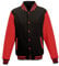 AWDis Just Hoods JH043 Unisex Uni Jacke - Pechschwarz/Hot Pink - 2XL