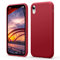 Flyzoo Flüssige Silikon Case Kompatibel mit iPhone XR Hülle (6,1), Kratzfest & Anti-fingerabdruck Handyhülle mit Rundumschutz: 4-Schicht Schutzhülle, Erhöhter Rand für Bildschirm & Kamera, Rot