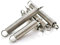 Verlängerte komprimierte Feder Doppelhakenende Schwerer Federstift 1 Stück 304 Edelstahldraht Durchmesser 2 mm Außendurchmesser 17 mm 20 mm Doppelhaken Kleine Expansionsspannfeder Hardware-Zubehör 2 x