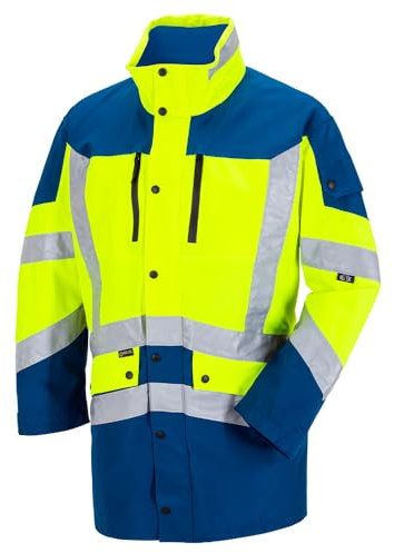 HAIX GORE-TEX HiVis Jacke CAVAZZO EBX Warngelb/royal. XL