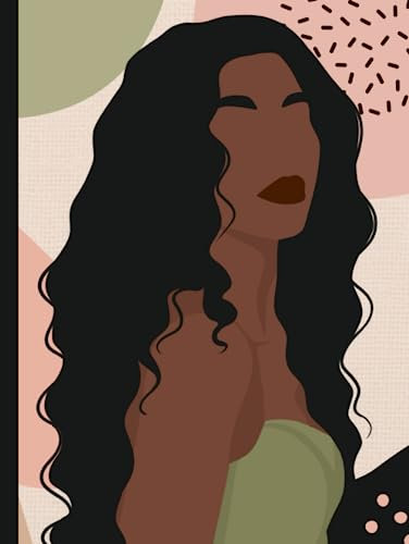 Stylo Et Jolie - Sage and Dusty Rose Melanin 8.5 * 11 Notebook