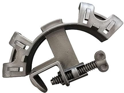 Folpus Aquarium Schlauchhalter, Verstellbarer Befestigungsclip, Wasserrohrhalterung, Aquariumfilter Und Feste Klemme für Wasserfiltrationsrohre, Schwarz