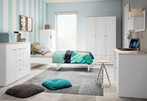Jugend-/Kinderzimmer Komplett Set, 6 Teilig