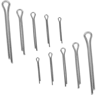 iplusmile 230stücke Teiliges Sortiment Aus -splinte Sicherungsstifte Für Autos Werkstätten Und Maschinen Korrosionsbeständig Mit Praktischer Aufbewahrungsbox