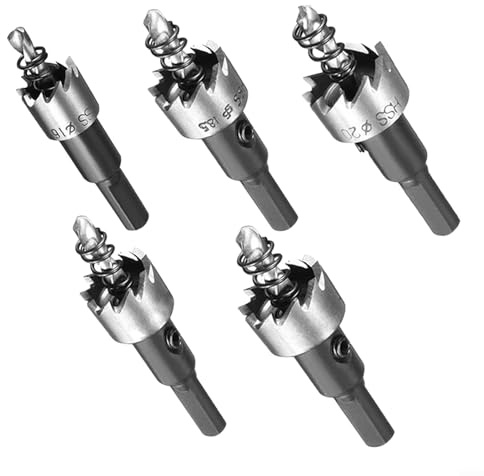 Professioneller Edelstahl-Lochöffner, Bohrer von 16 mm bis 20 mm für Türspion Installation (16 mm)