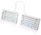 BOYI GMK70 Split Mechanical Keyboard Kit with Knob,VIA Wireless Ergonomic Keyboard Gasket Structure BT/2.4Ghz/Wired Hot Swap Custom Barebones 65% NKRO RGB PC Gaming DIY Kit for Win/Mac (White)