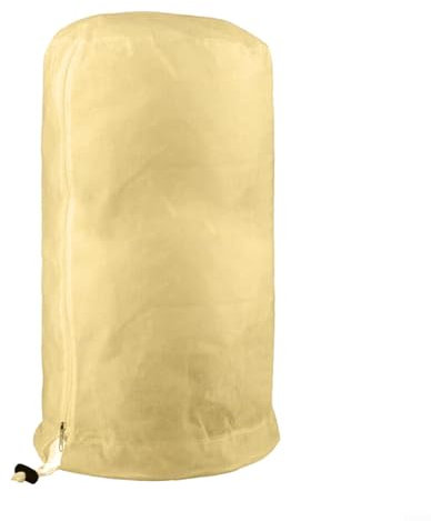 Bâche de protection pour plantes en non-tissé contre le froid, protection efficace contre le gel pour jardin (250 × 350 cm, beige)