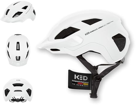 KED Embrace Urban UF-1 Unisex Fahrradhelm – Stylischer Urban Helm Mit In-Mold Technologie Für Alltag, Pendeln Und Freizeit