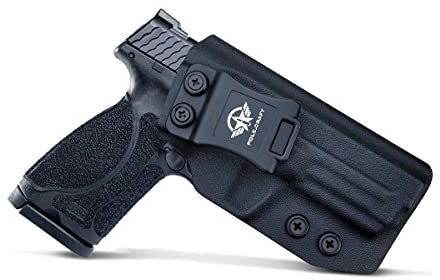 M&P 9mm Holster, M&P 2.0 Holster IWB Kydex Holster For Smith & Wesson M&P 9mm M2.0 4/4.25 Pistol Case - Innen Bund verdeckt tragen Holster M&P 9mm 2.0 Zubehör (Black, Right Hand Draw (IWB))