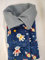 moon-bebe Universal-Fußsack aus Baumwolle für Babyschale und Babyschale (blau)