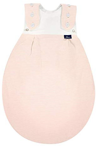 Frühchenschlafsack Außensack SuperSoft - TOG 2,5 - Rose Stripes, 44/56