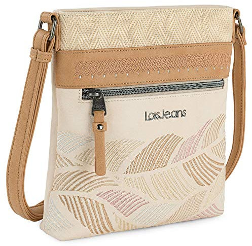 Lois - Damen Umhängetasche Mittelgroß & Klein, Beige