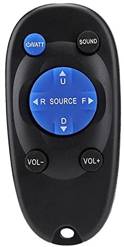 Goshyda Fernbedienung, Tragbare 4-Wege-Tasten-Auto-Audio-Fernbedienung Ersatz RM-RK50 Universal für Autoradio