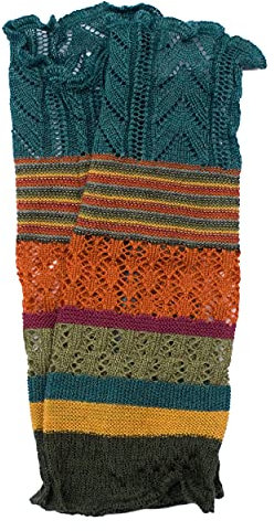 invero, Scaldamuscoli in lana merino Ruby, multicolore, 100% lana, Harmony, Taglia unica