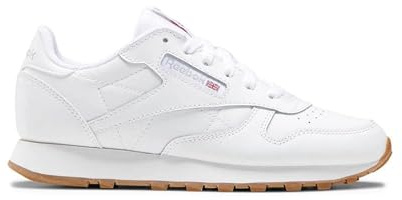 Reebok Jungen Klassiek leer Sneaker, Ftwr White Ftwr White Reebok Rubber Gum 02, 21 EU