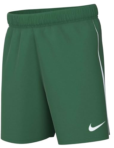 NIKE DR0968-302 Y NK DF LGE Knit III Short K Shorts Unisex Pine Green/White/White Size S